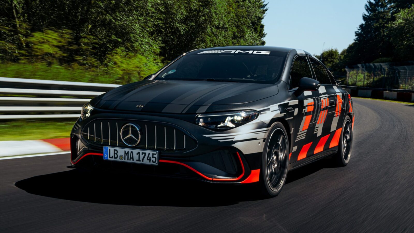 Mercedes-AMG CLA 45 Sets Class Record at Nürburgring with 7:32 Minutes
